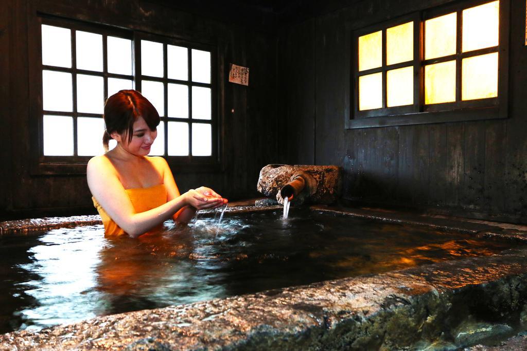 Ryokan Fukumotoya Kokonoe Buitenkant foto