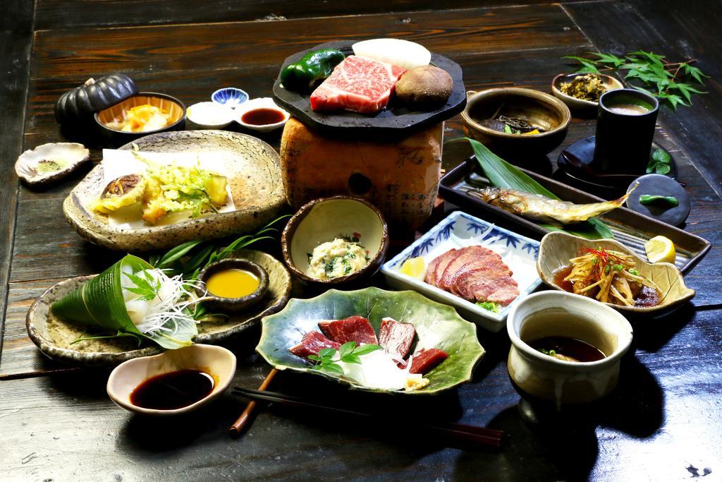 Ryokan Fukumotoya Kokonoe Buitenkant foto